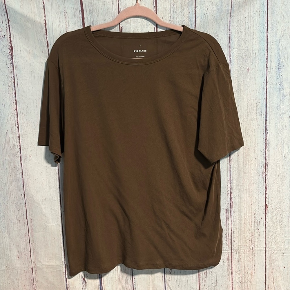 Everlane Brown Short Sleeve Tee - Picture 6 of 10